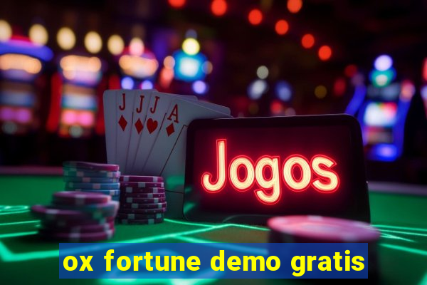 ox fortune demo gratis